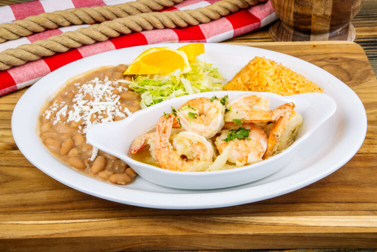 Camarones al Mojo De Ajo