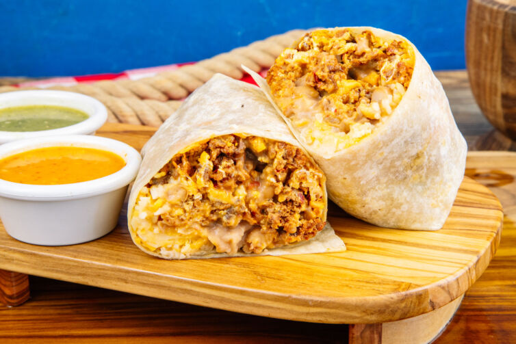 Chorizo Breakfast Burrito